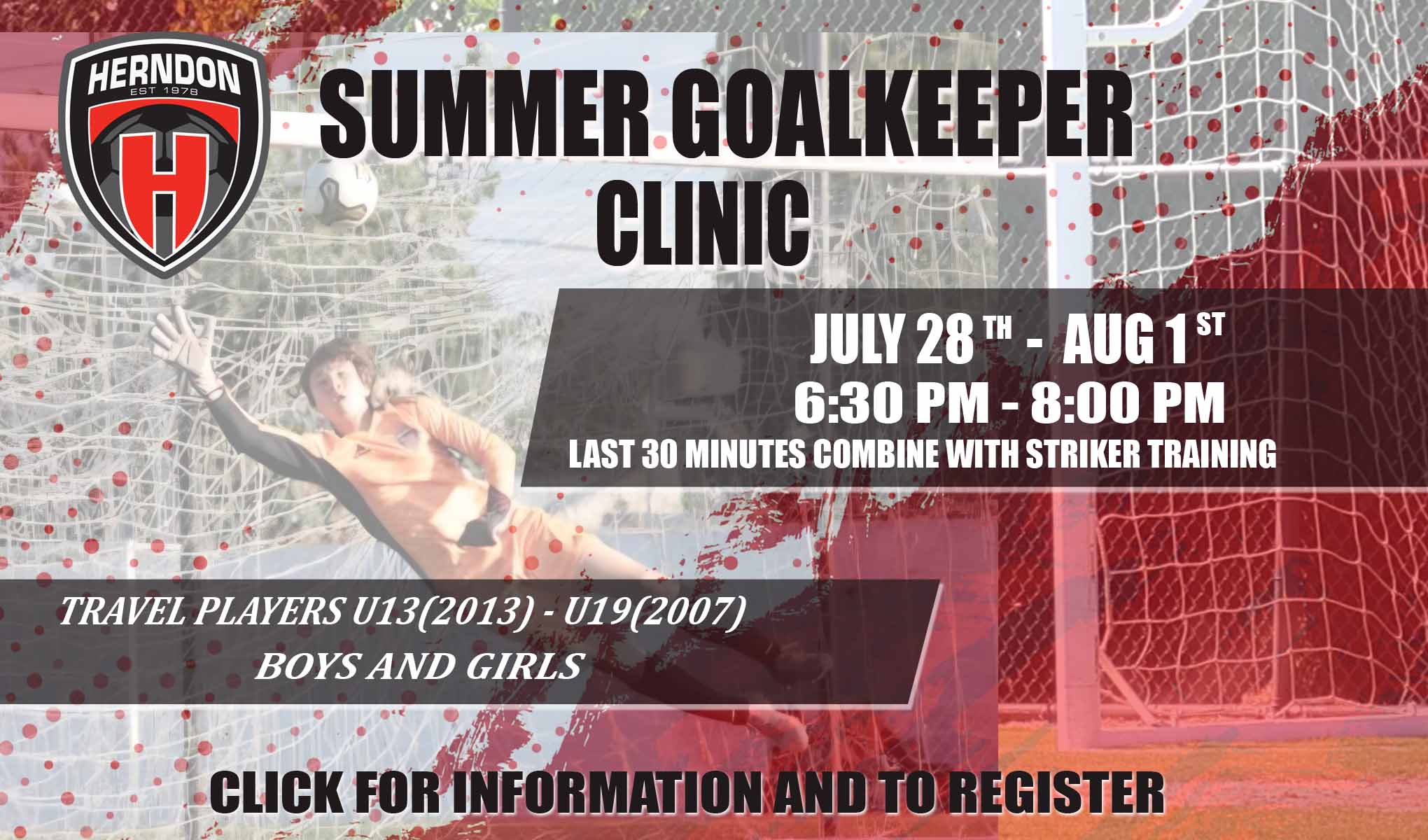Goalkeeper Clinic 2025